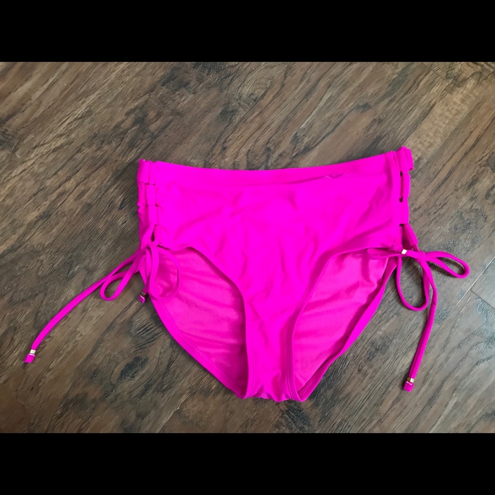 Pink bathing suit bottoms
